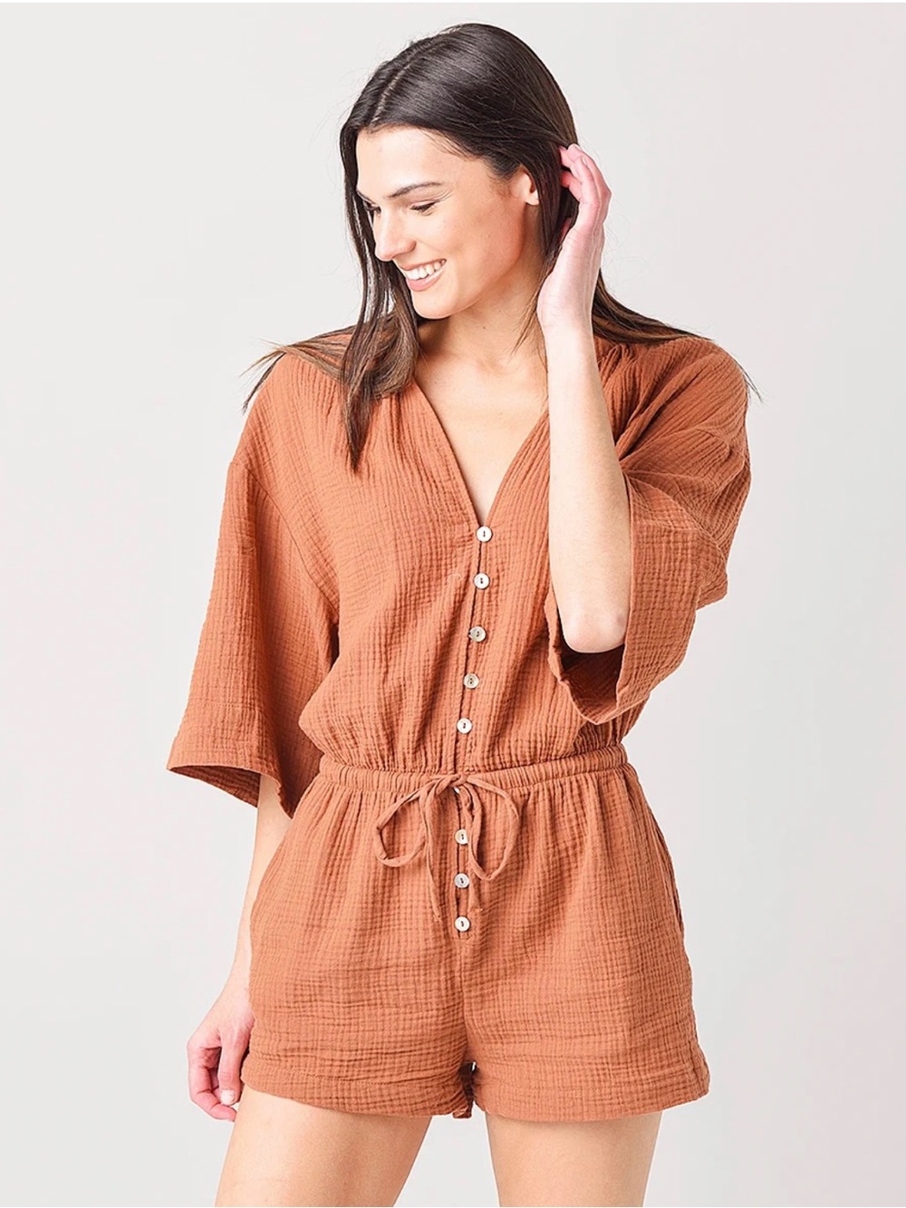 Women's Zephyr Gauze Romper